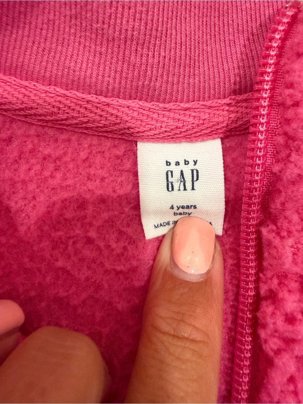 GAP plush sherpa