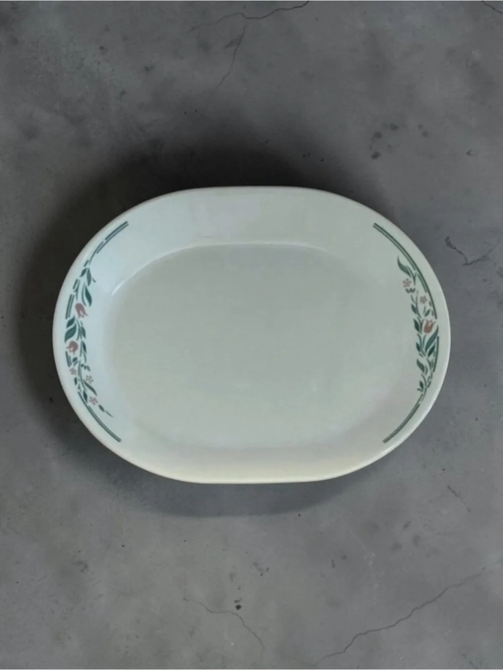 Corningware Rosemarie Oval Platter
