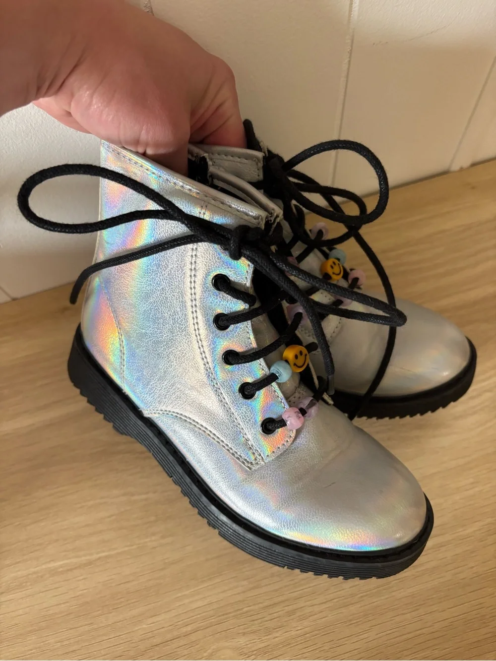The Childrens Place iridescent holographic