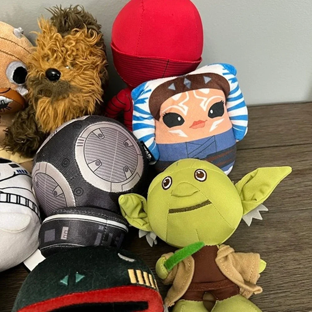 Star Wars Lot of 11 Mixed Plush‎
