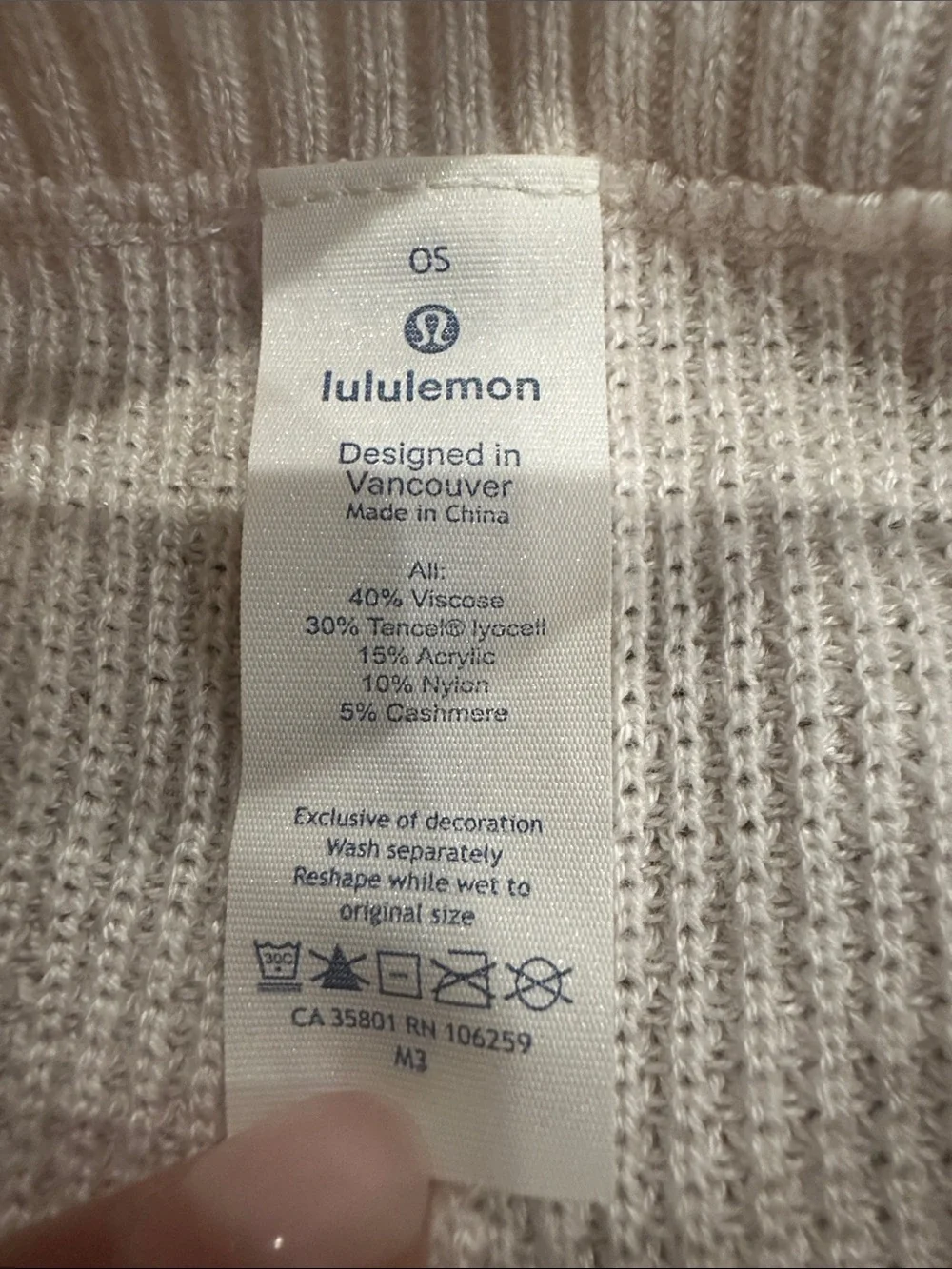 lululemon athletica light cream