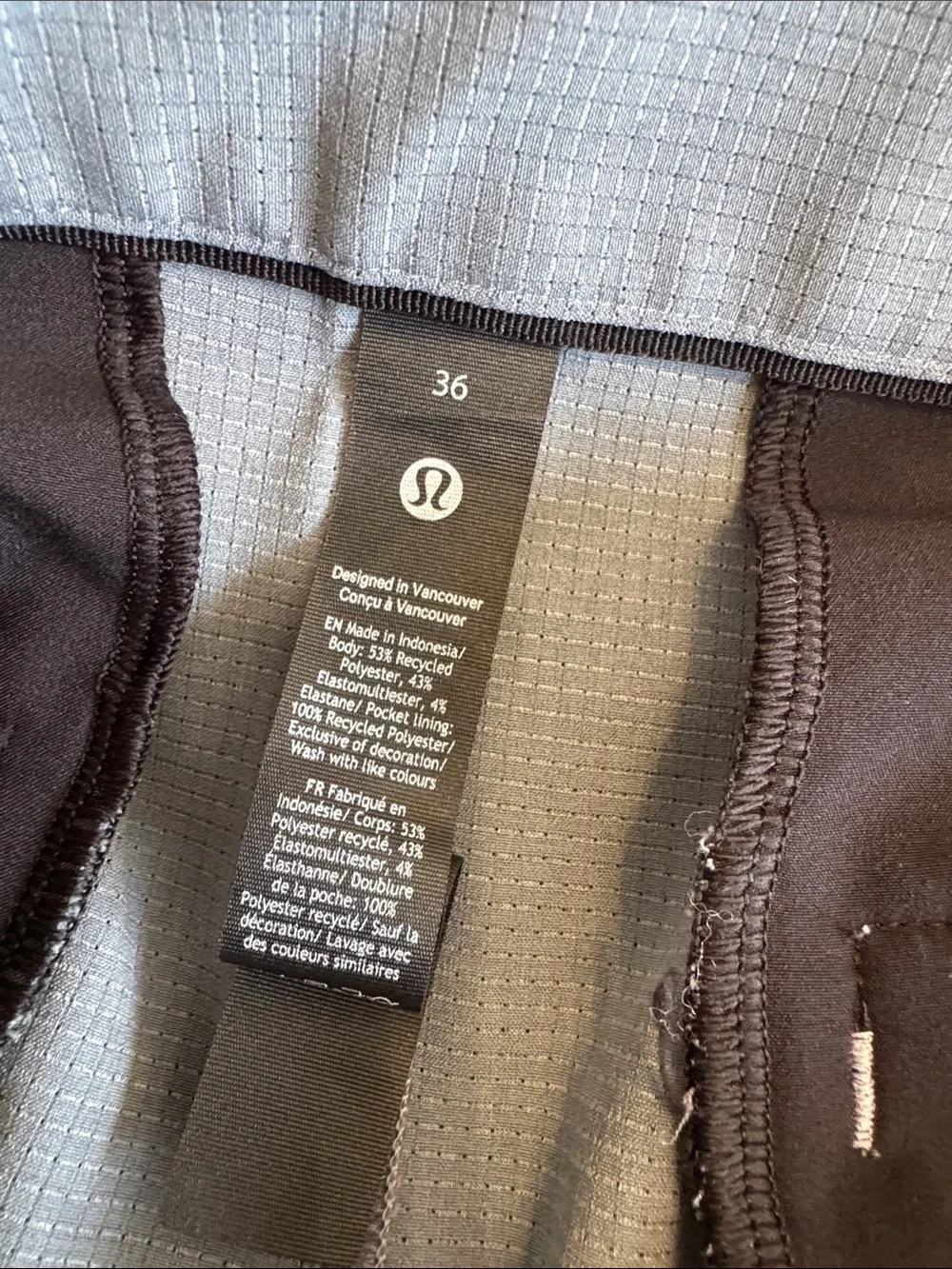 lululemon athletica Men's Flat-Front Shorts - Slate