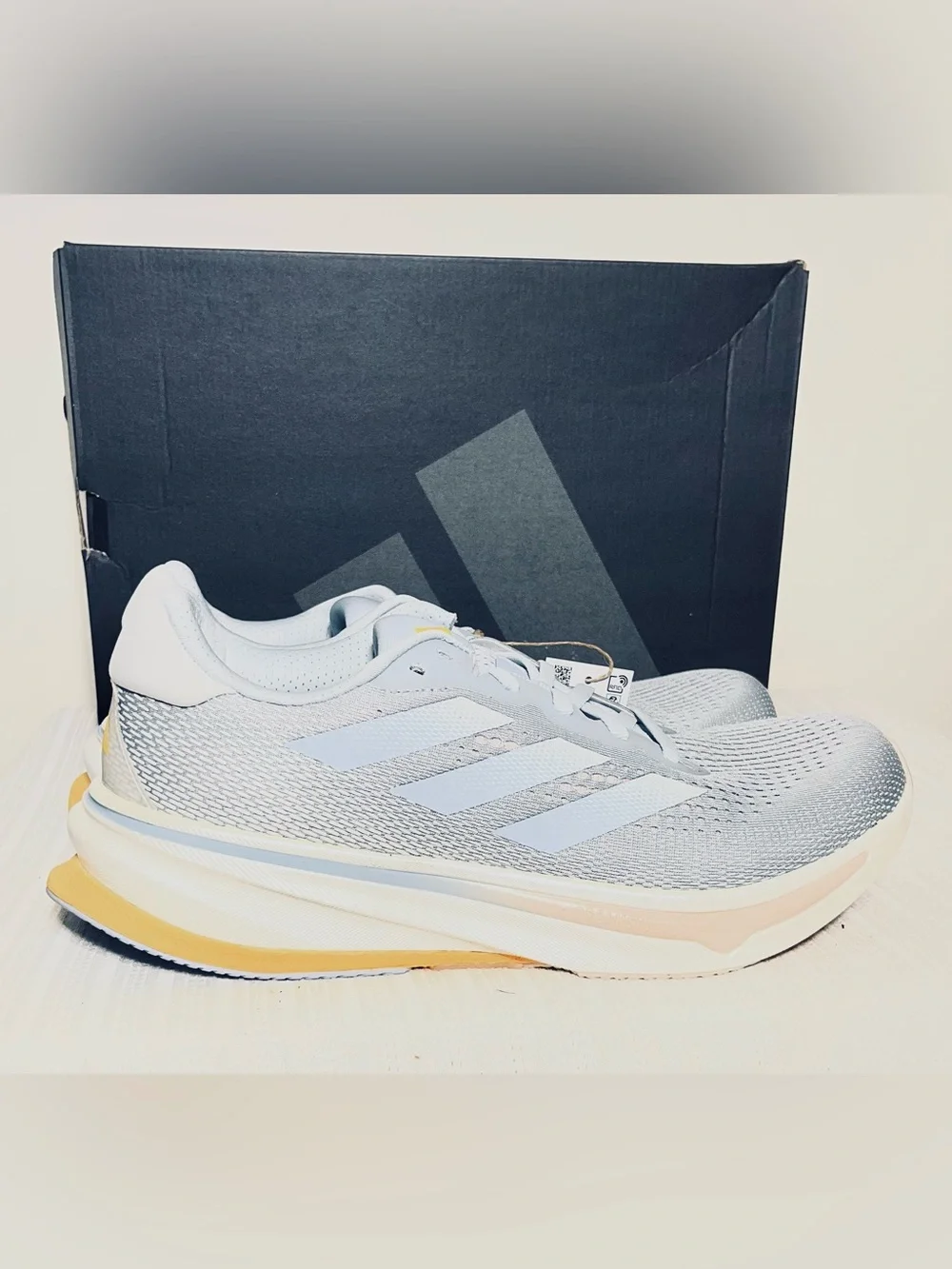 Adidas Super Nova Women’s Light Blue Athletic Running Shoes 10M
