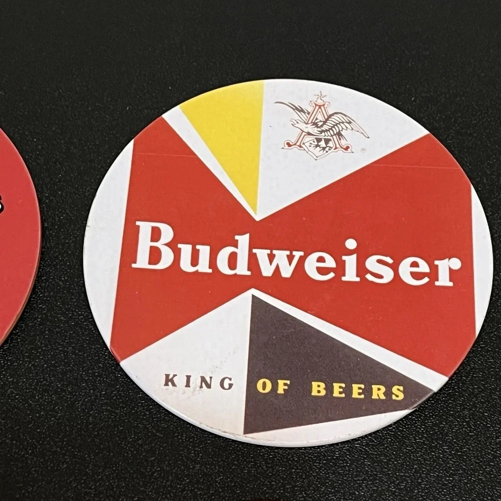 Budweiser beer coasters