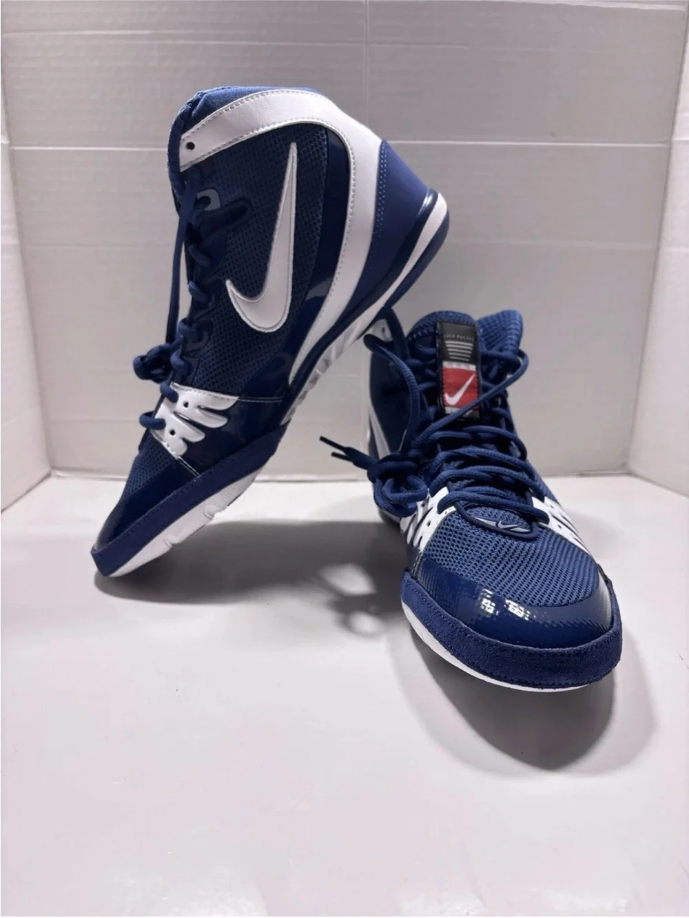 Nike Freek Wrestling Shoes Navy/White US Navy-White 316403-411