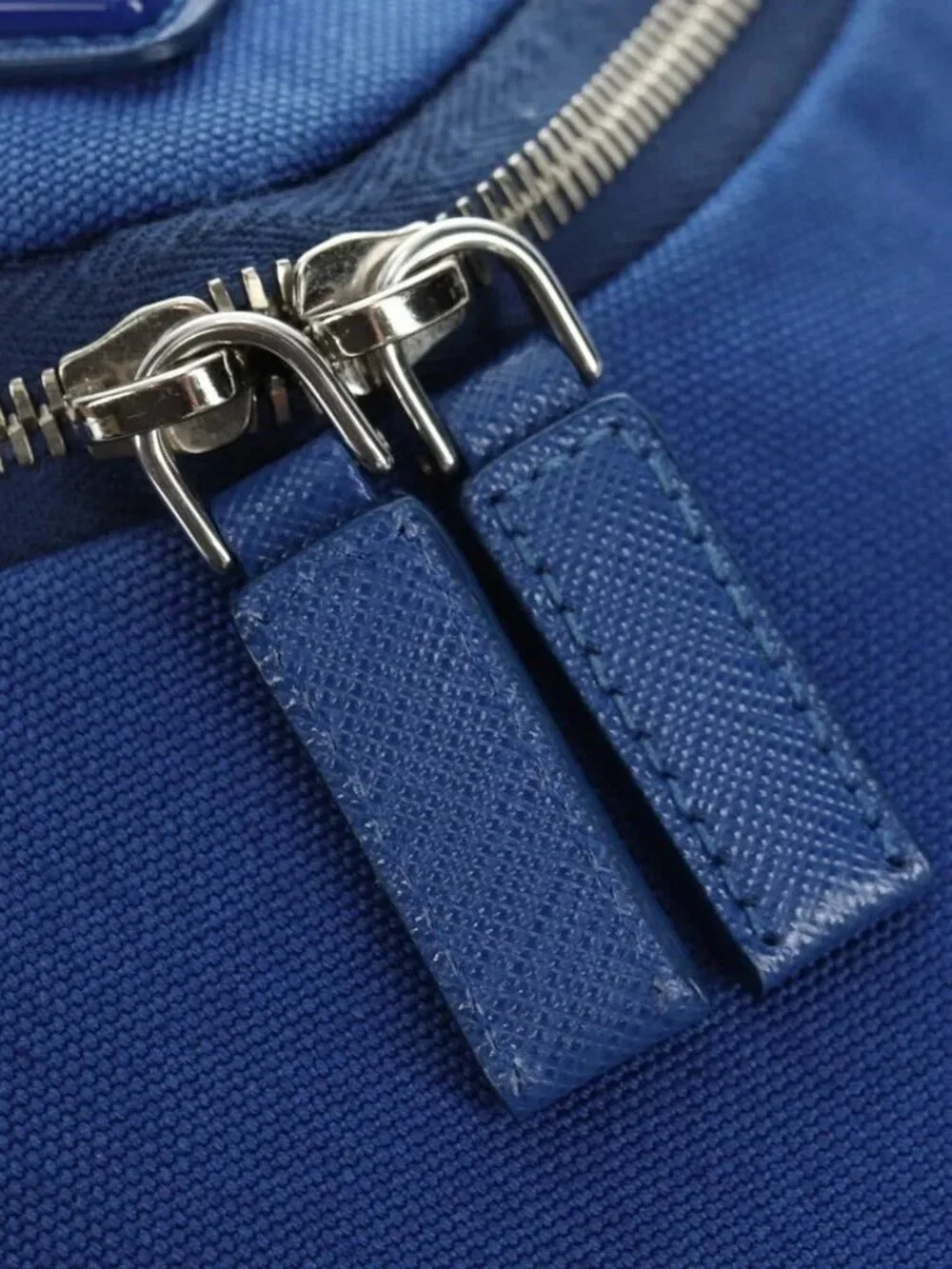 Prada brand	prada color	blue