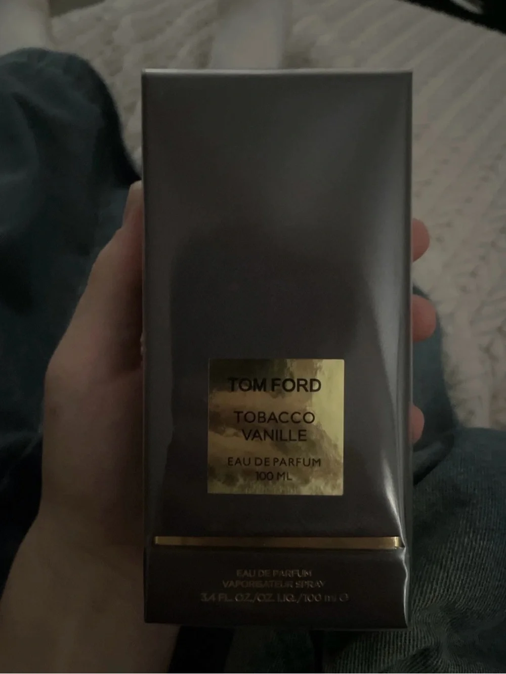 Tom Ford Tobacco Vanille Brown & Gold Box