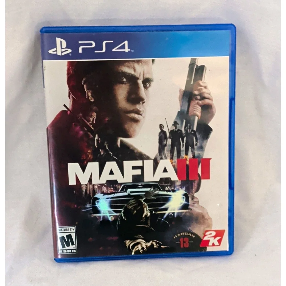 2K Mafia III PS4 Action-Adventure M Rated NTSC-U/C (US/Canada) Manual