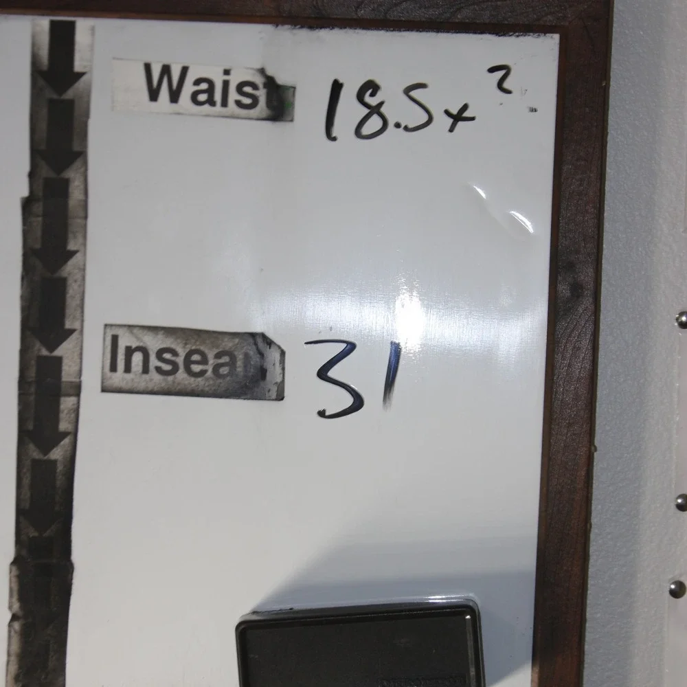 L.L. Bean measurements waist