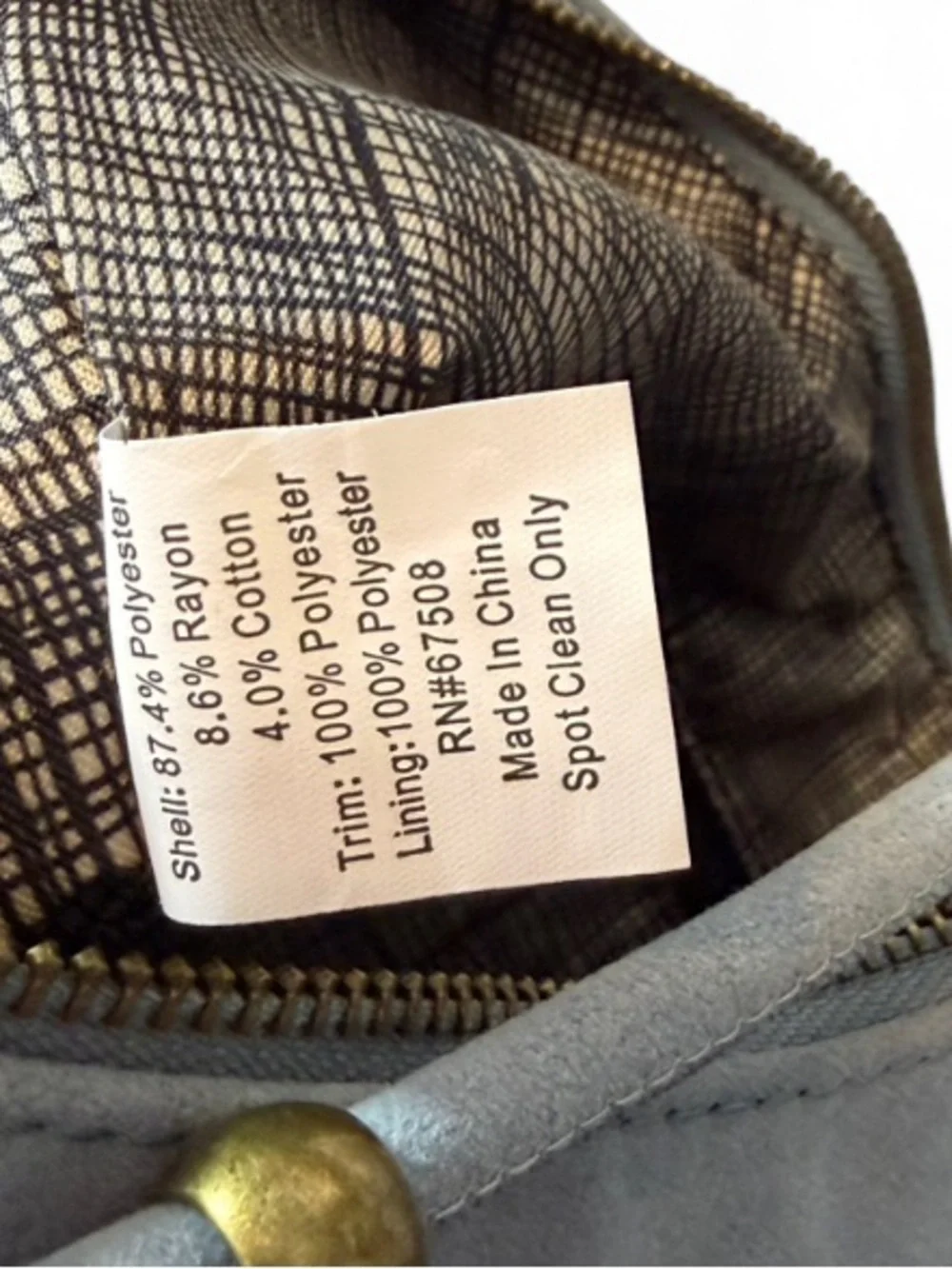 Juniper & Joy lined hobo