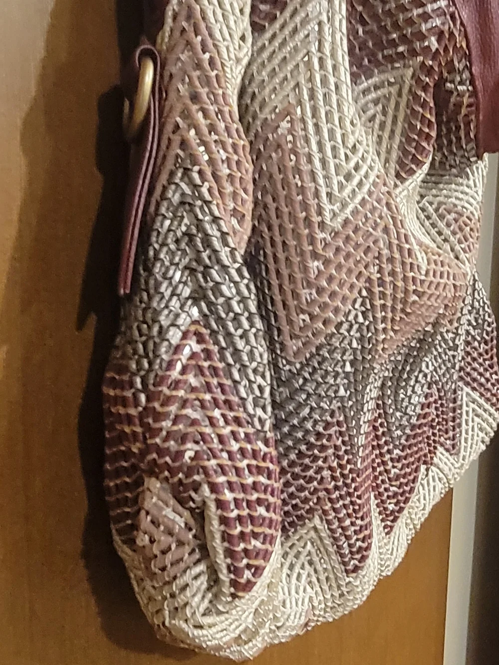 Big Buddha woven chevron