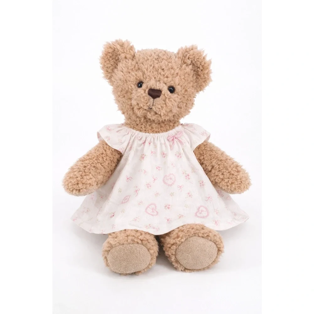 Large Bartholomew Bear clothes outfits - Cream Puff Heart Dress