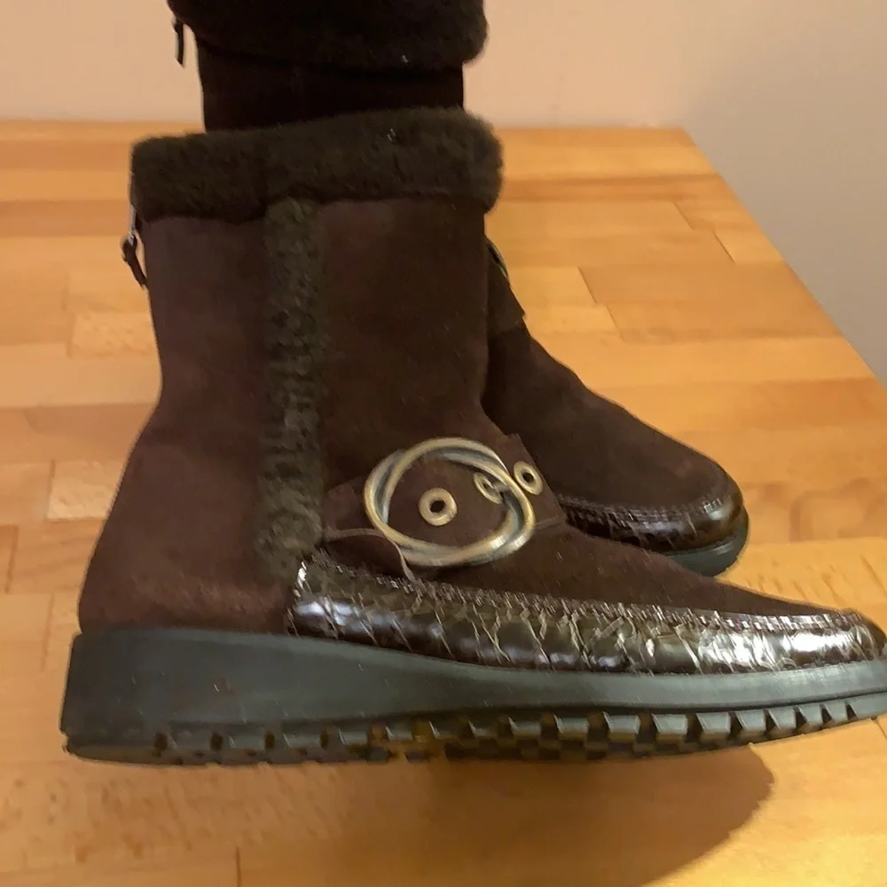 Stuart Weitzman fully fur