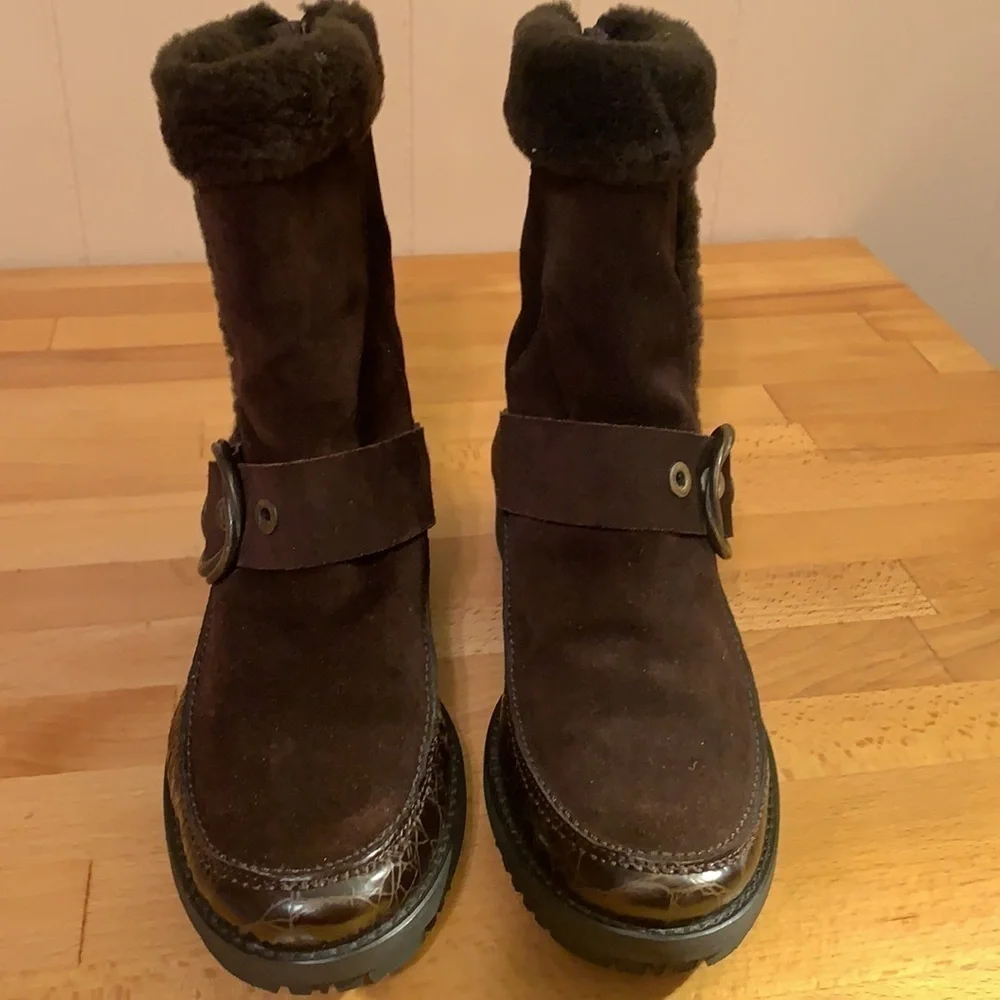 Stuart Weitzman fully fur