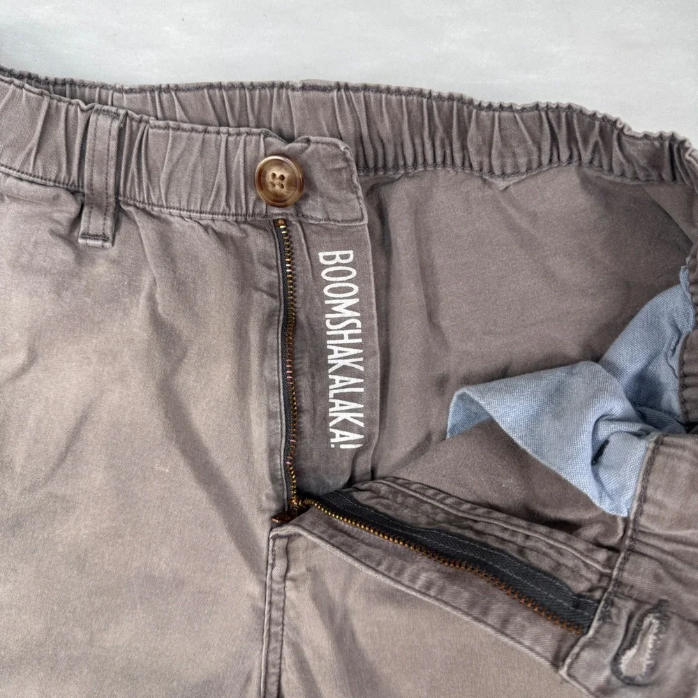 Chubbies Shorts Tan Khaki Stretch Twill Mens small Regular Fit 7