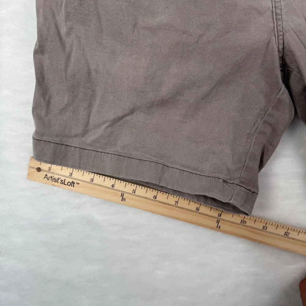 Chubbies Shorts Tan Khaki Stretch Twill Mens small Regular Fit 7