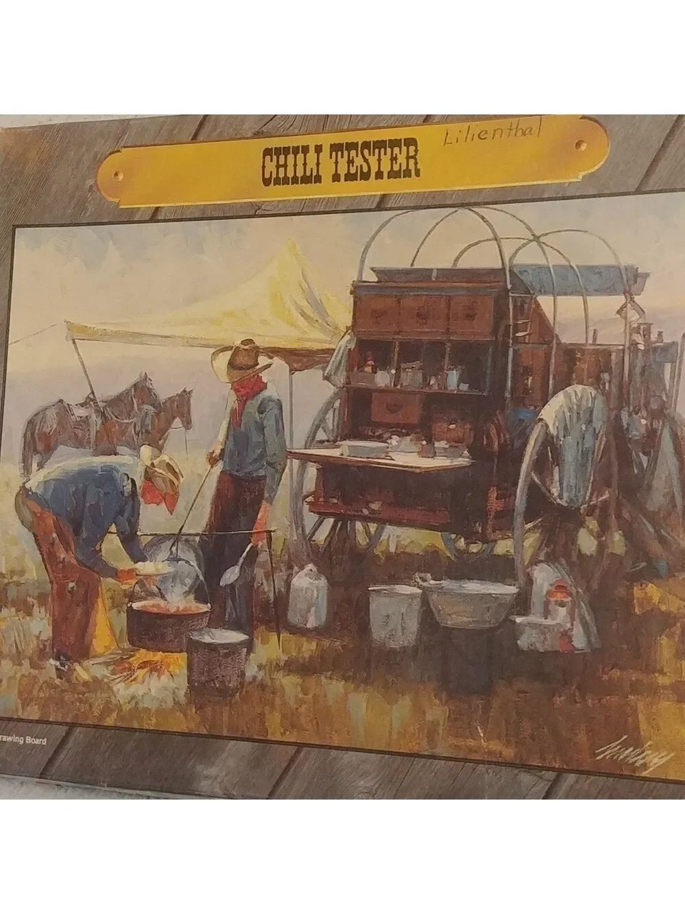 Set of 2 Vintage Jaymar: Wild West 500 pc puzzles 18x13 finished size