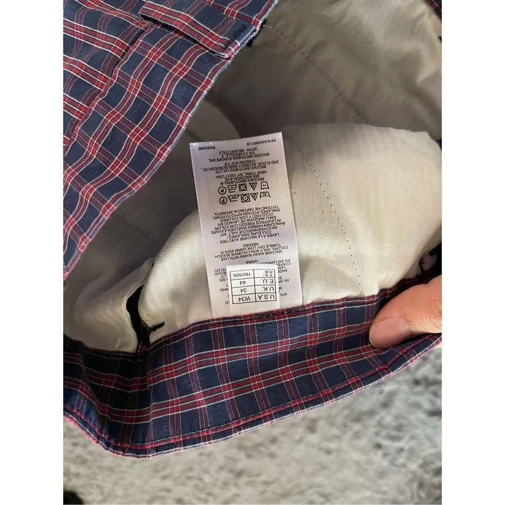 Brooks brothers plaid shorts‎ size 34