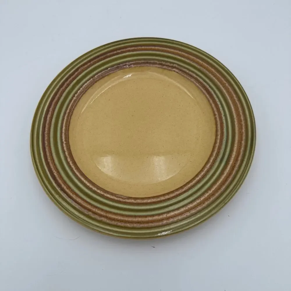 Vintage Pier 1 Dinner Plates Triana Pattern 11 inch Set of 2 Italy