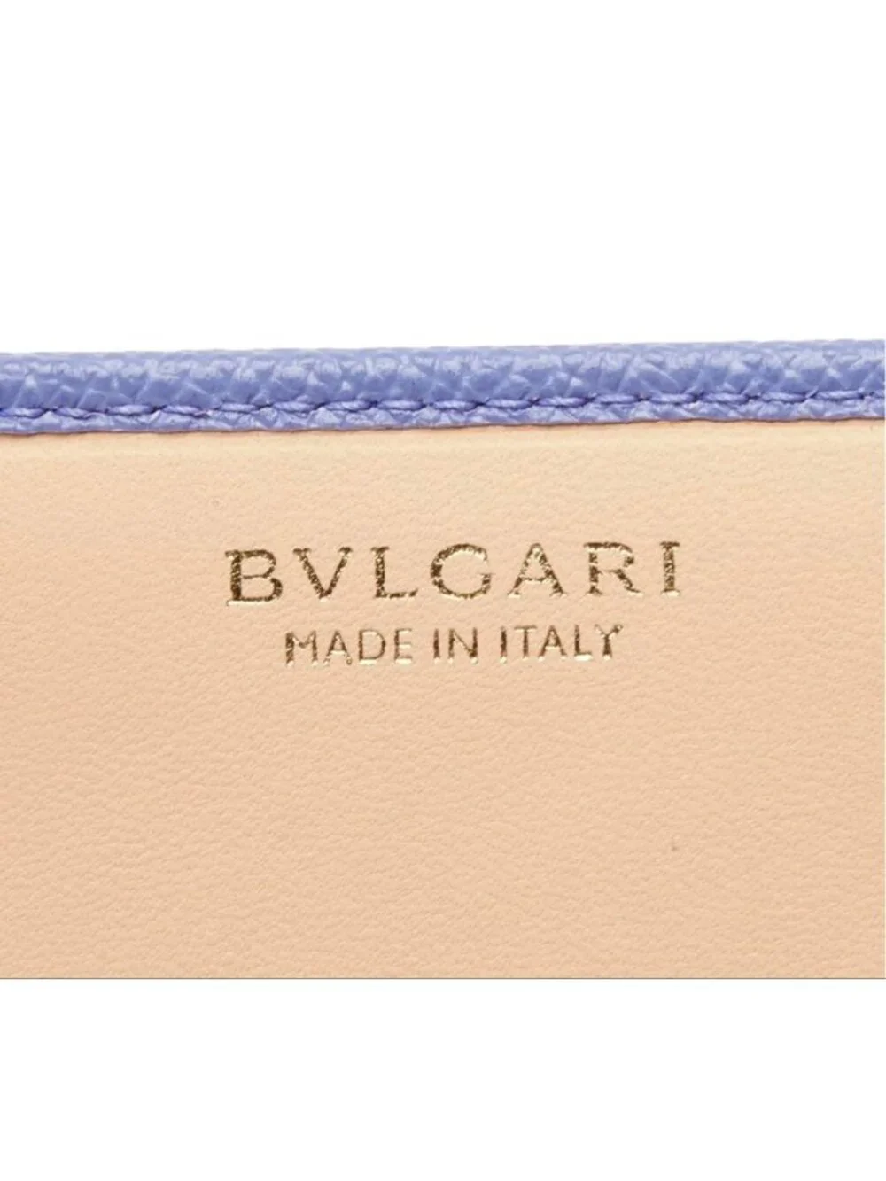Bvlgari Logo Clip Bifold Wallet