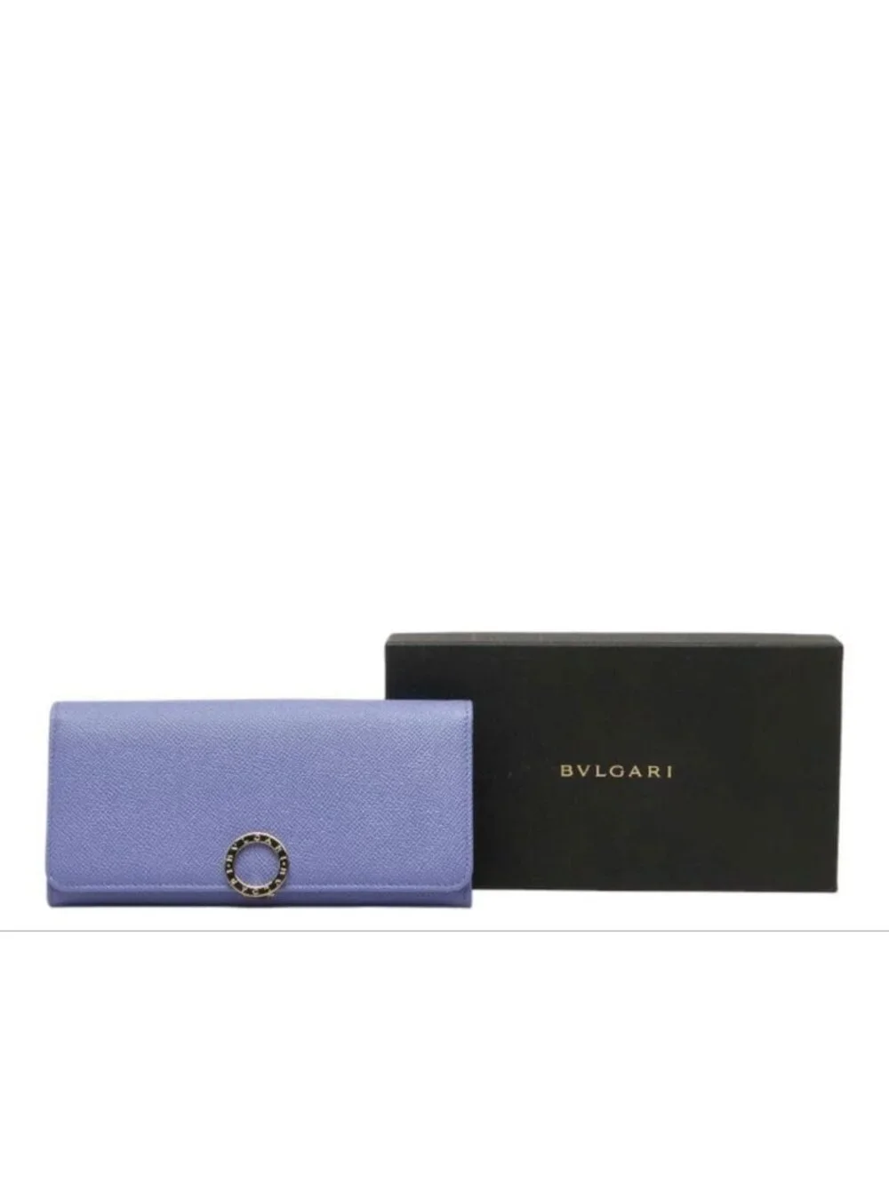 Bvlgari Logo Clip Bifold Wallet