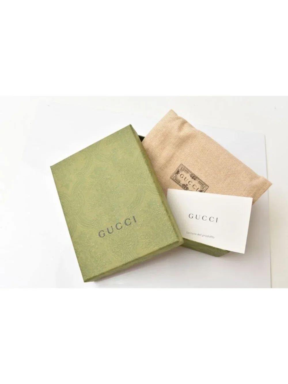 Gucci Bifold Card Slot Business Ophidia GG Supreme Gray Wallet