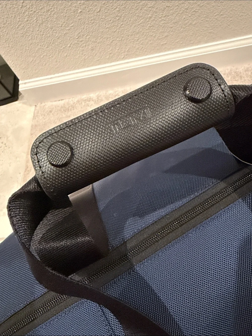 Tumi sleek navy