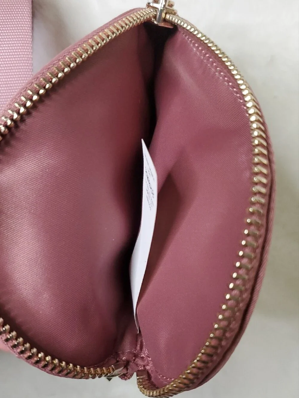 lululemon athletica Dusty Rose Heart Wristlet