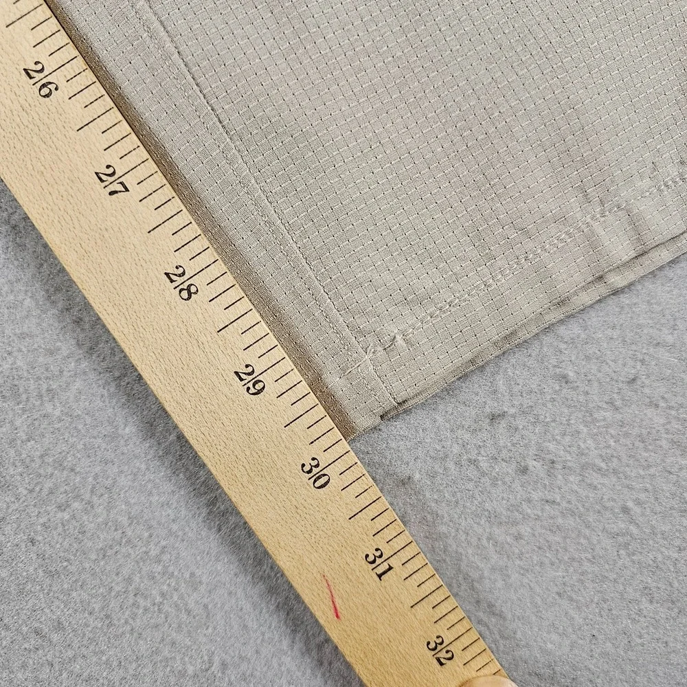Lululemon Commission Slim Fit Pants Mens 31xx30 Beige Ventlight Chino Stretch