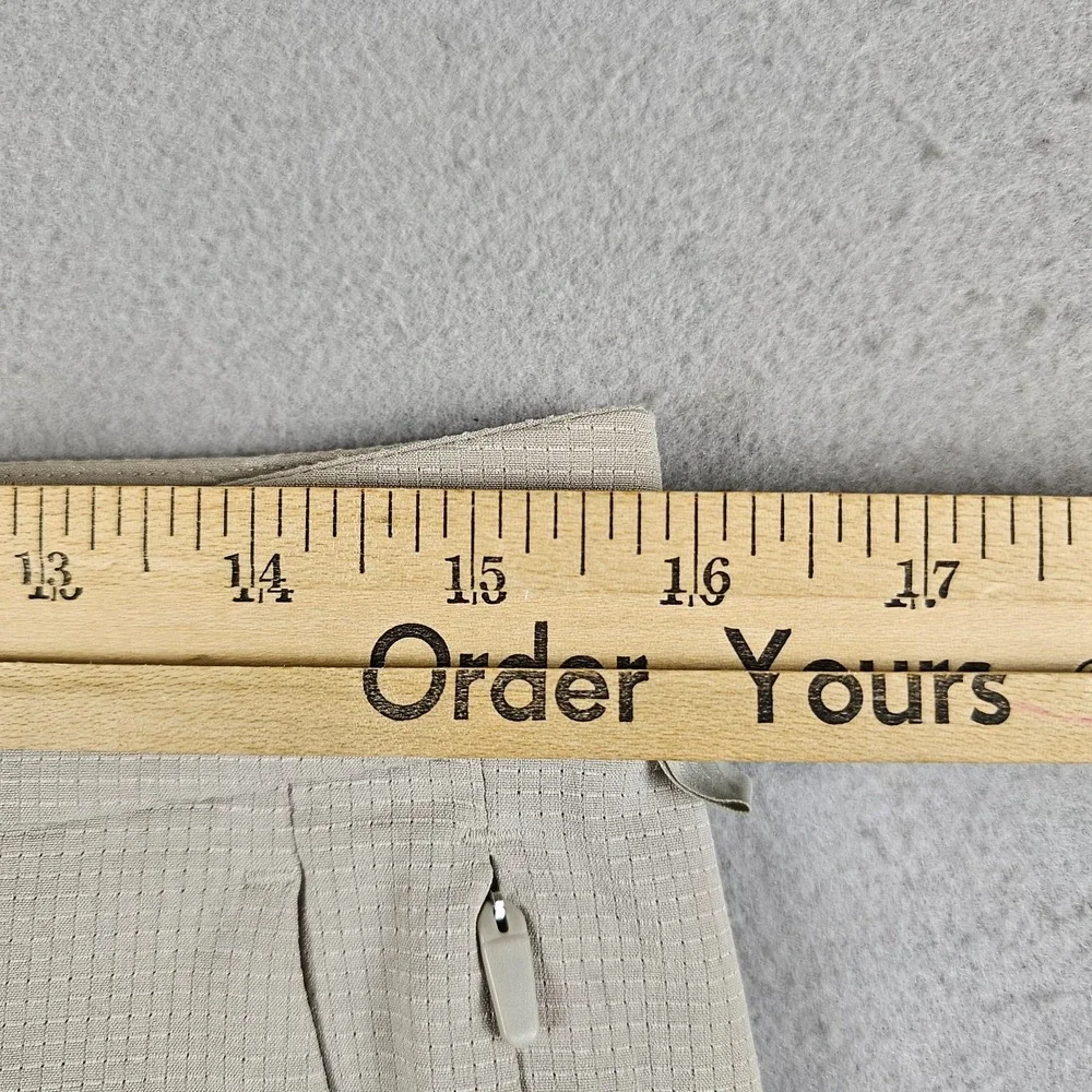 Lululemon Commission Slim Fit Pants Mens 31xx30 Beige Ventlight Chino Stretch