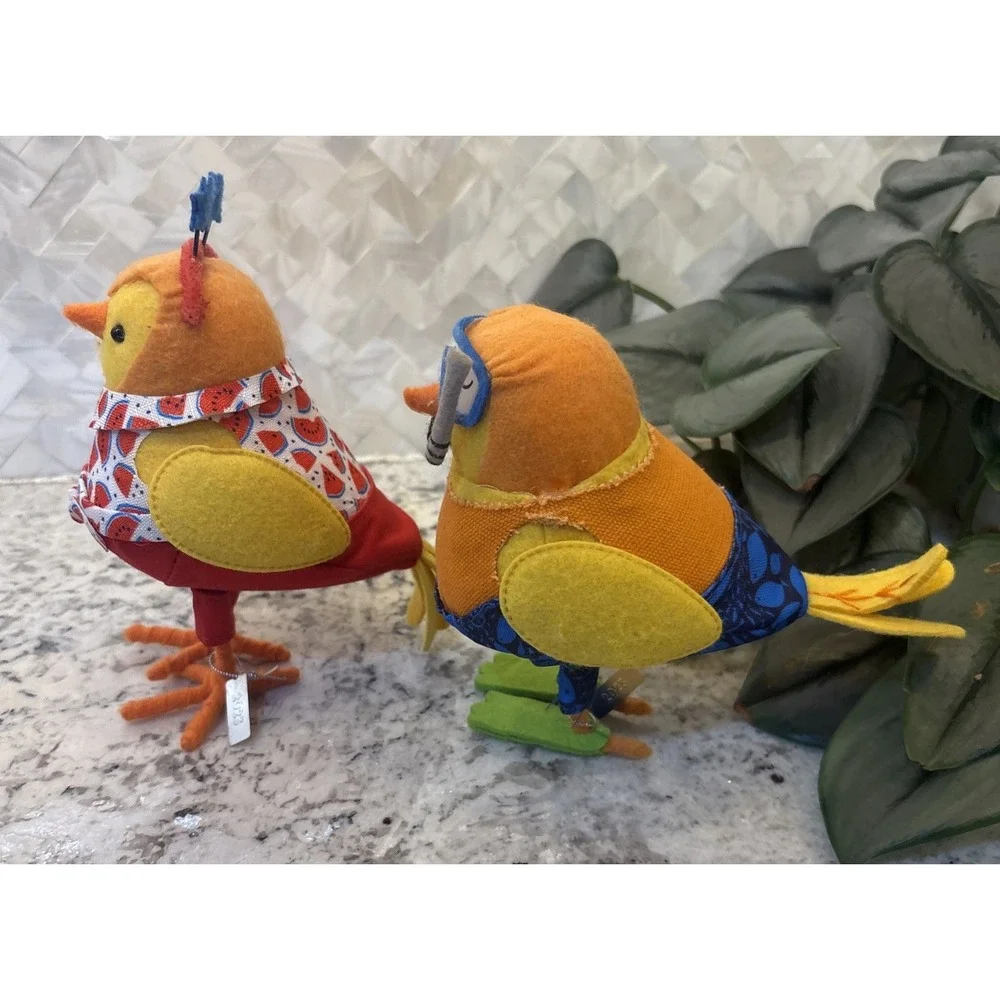 Target Birds Diver & Mellie 2023 Summer Featherly Sun Squad Pool Party Decor