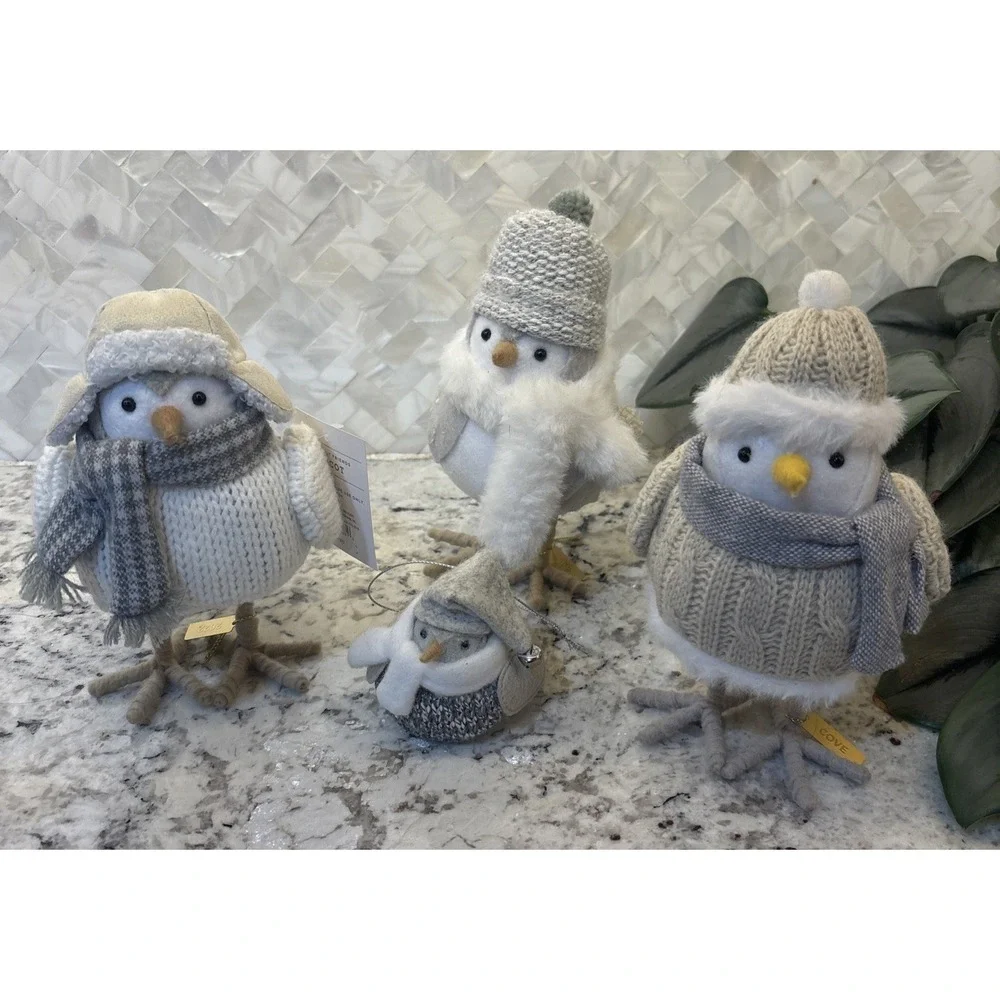 2022/23 Target Wondershop Christmas Holiday Birds Purl Tricot Cove A Mini White