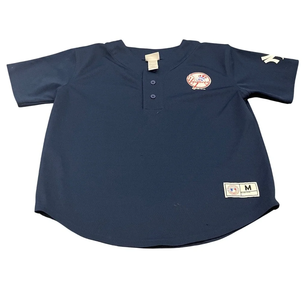 Genuine Merchandise MLB‎ New York Yankees Jersey Youth M Navy Blue Matsui 55