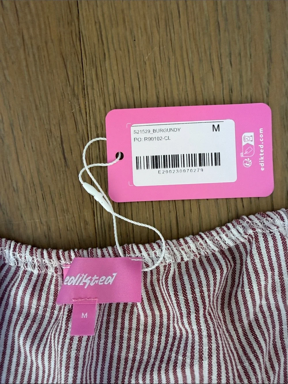 Edikted lightweight striped