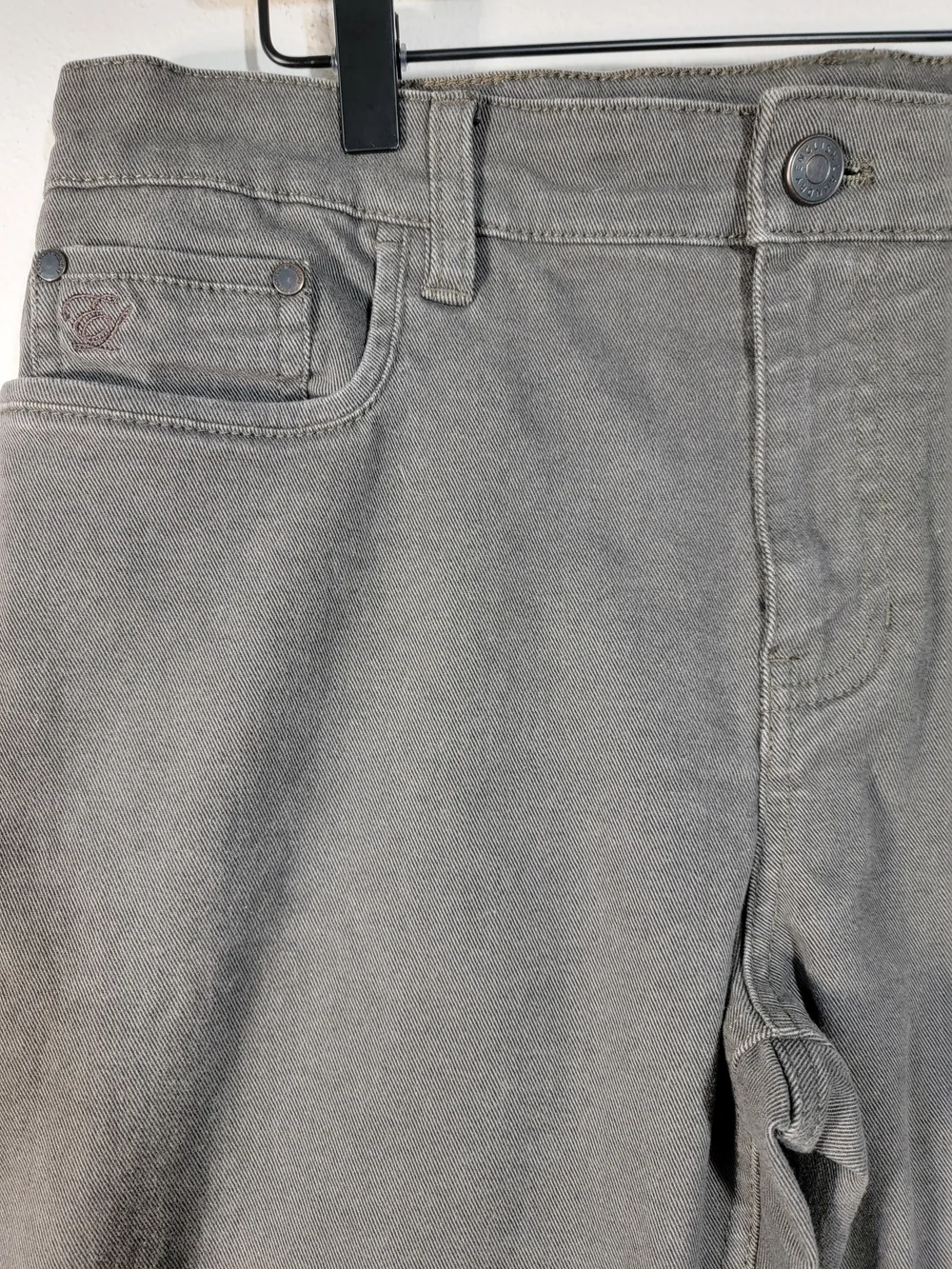 English Laundry Mens 5 Pocket Mid-Rise 365 Pant Grey 34x30
