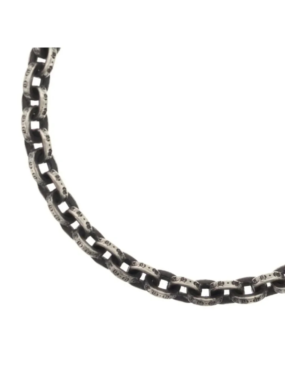 Chrome Hearts Paper Chain 20 Necklace Silver