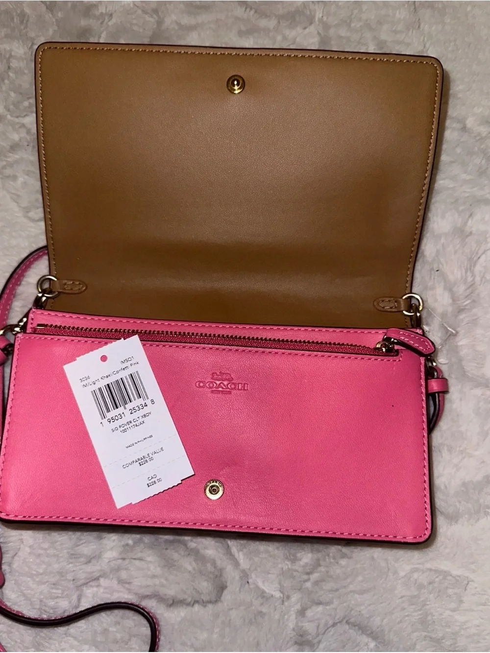 Coach signature canvas