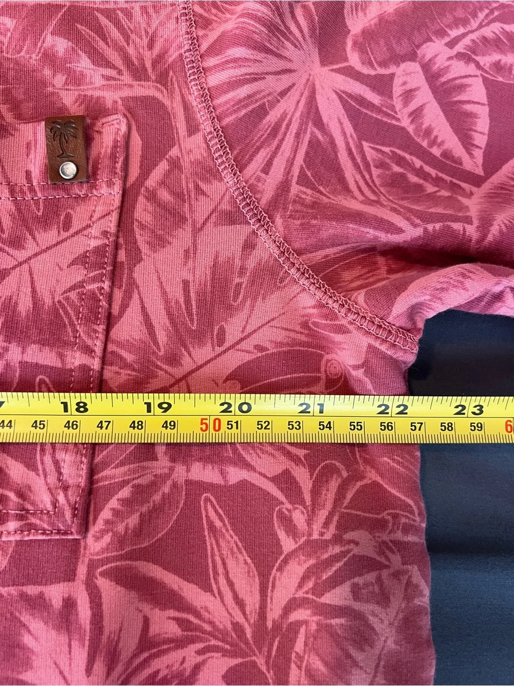 Tommy Bahama Indigo Palms Tropical Crewneck Sweatshirt Men’s M NWT