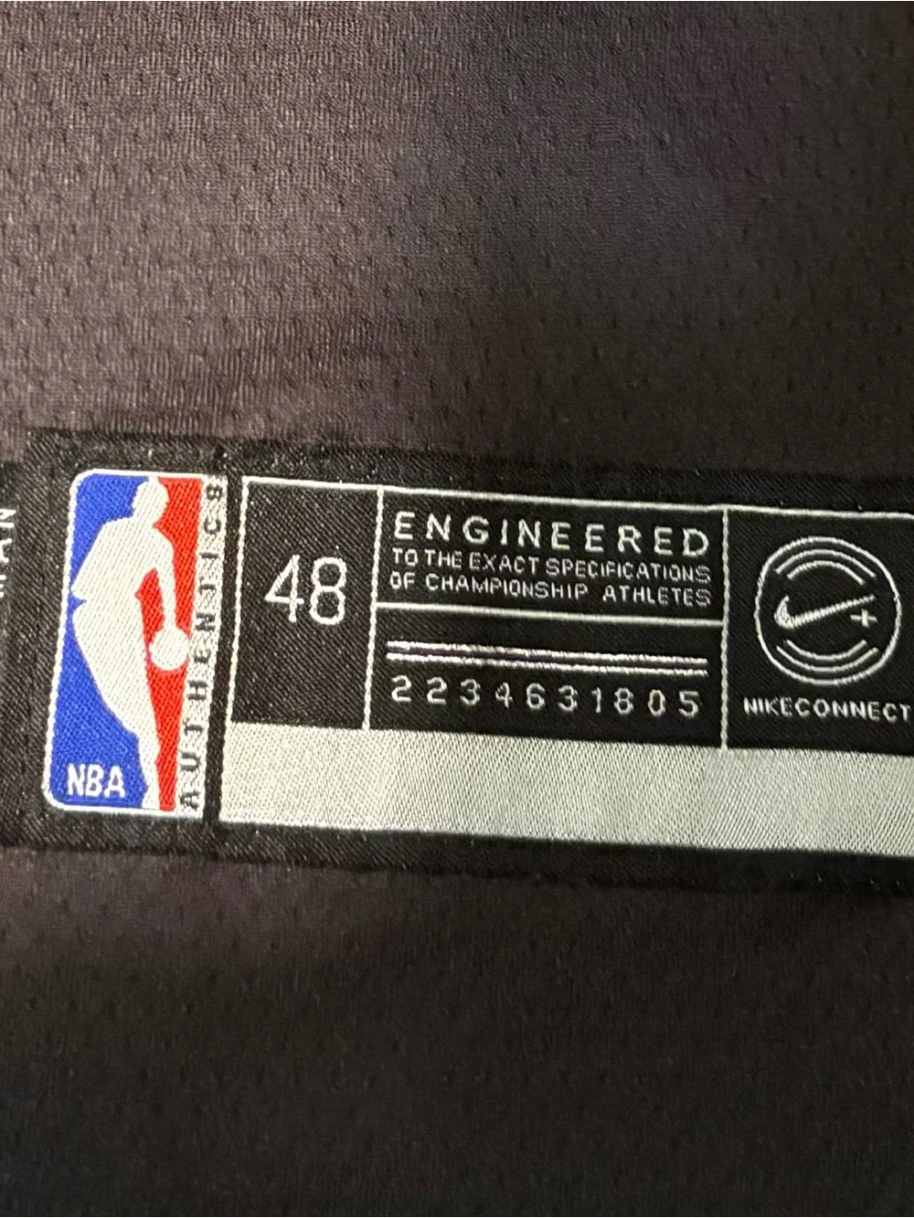 Nike shoulder number