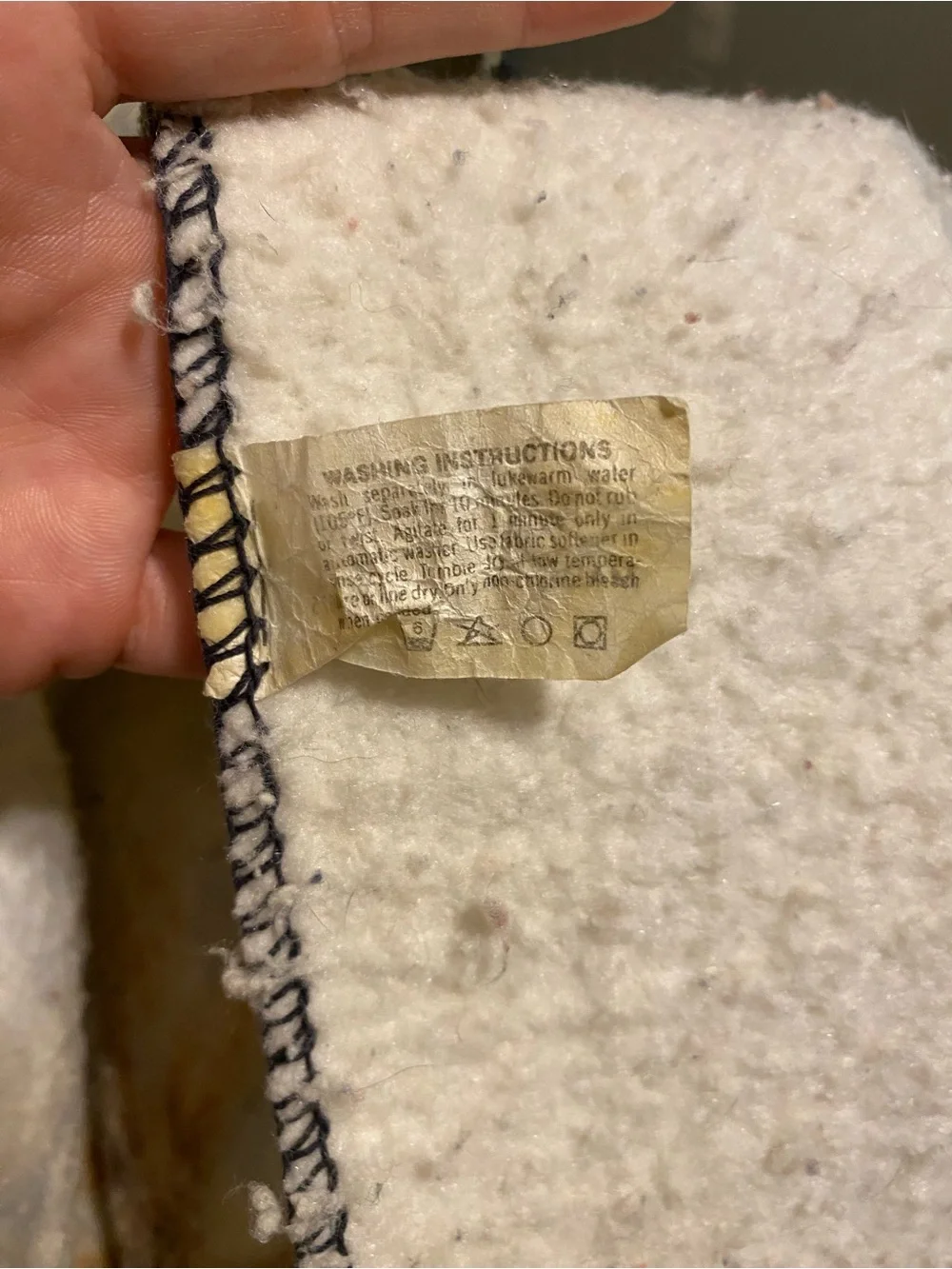 Vintage Made In USA Twin XL Acrylic‎ Polyester Horse Blanket 85 X 69in