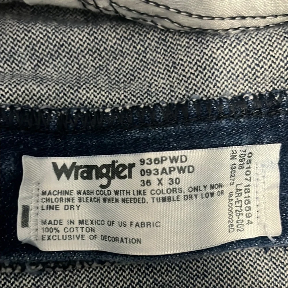 Wrangler construction offer wash