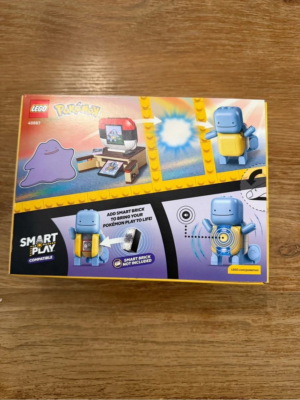 Lego set showing