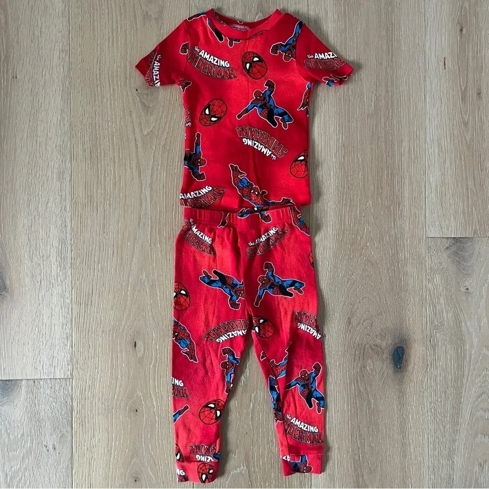 Marvel Spider-Man Toddler Boys Printed Pajama Set 3T