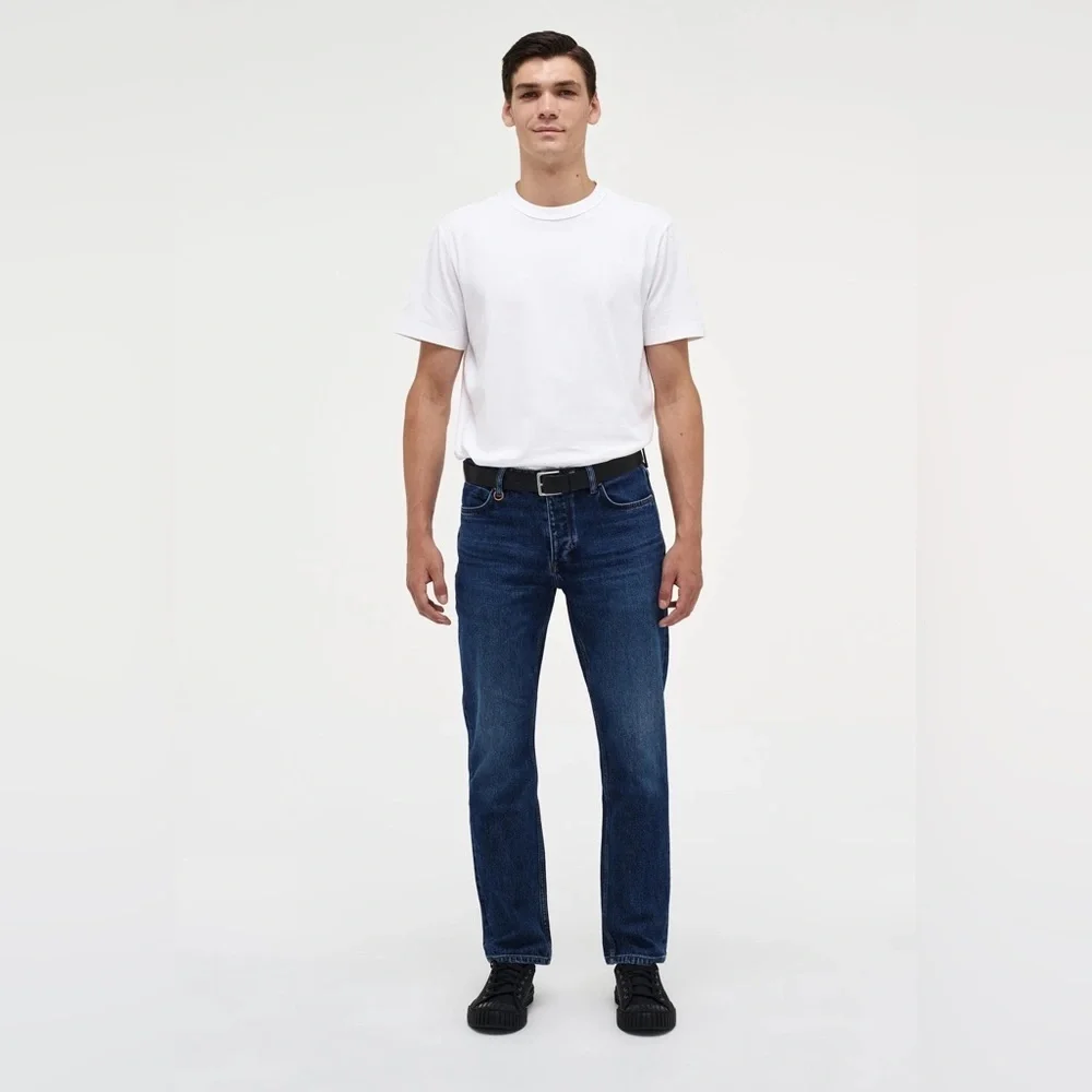 Neuw Ray Straight Leg Dark Denim Jeans size 30