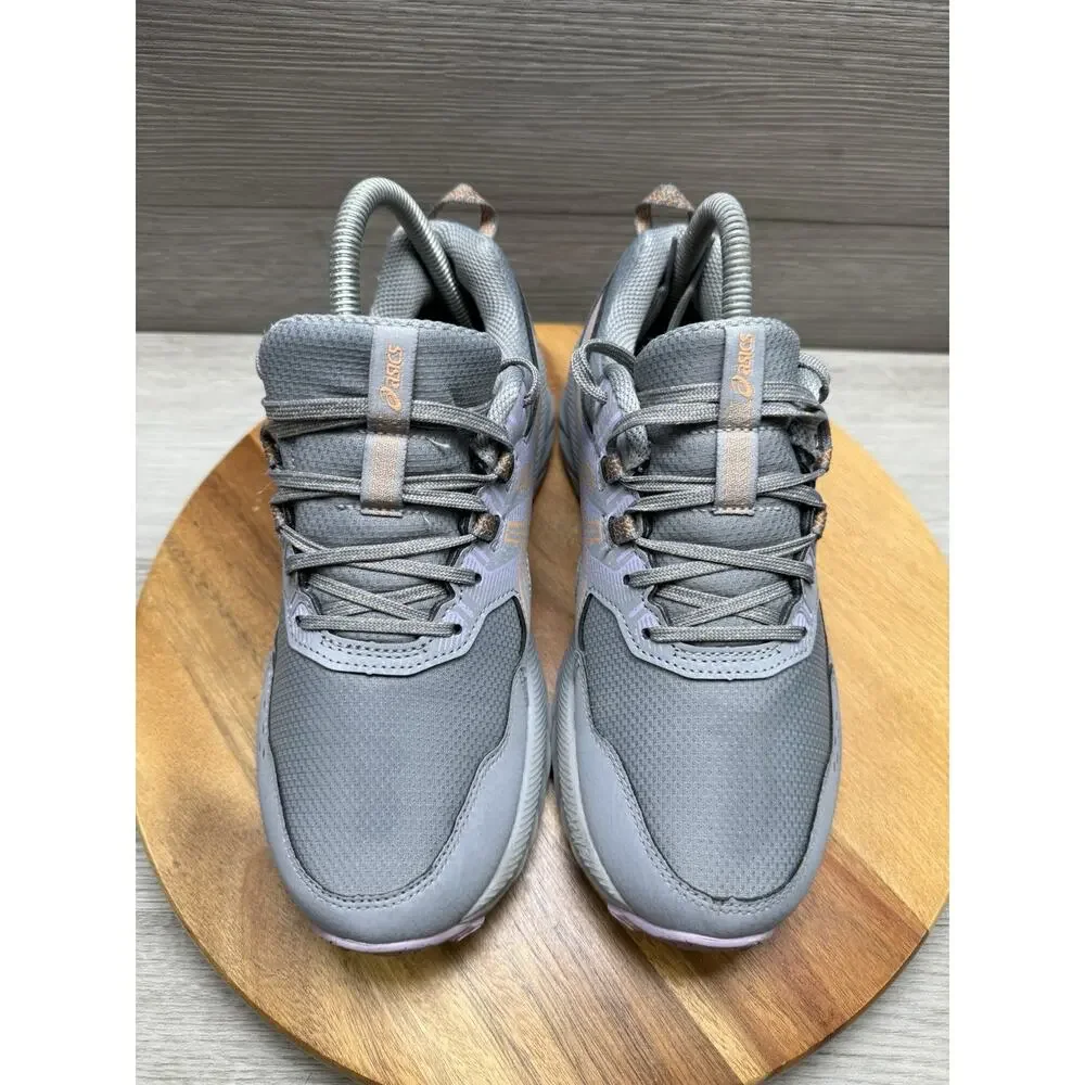 Asics Gel-Venture 9 Athletic Shoes Gray And Purple. Women 7