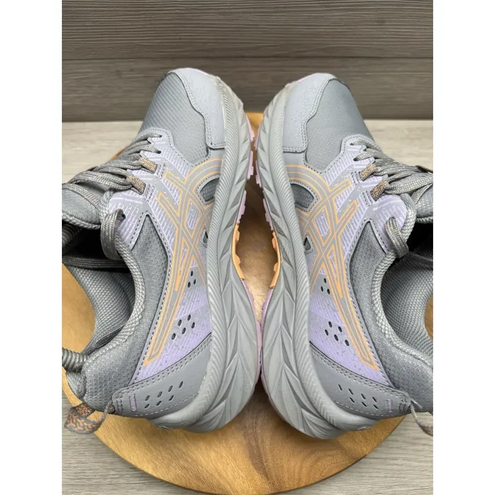 Asics Gel-Venture 9 Athletic Shoes Gray And Purple. Women 7