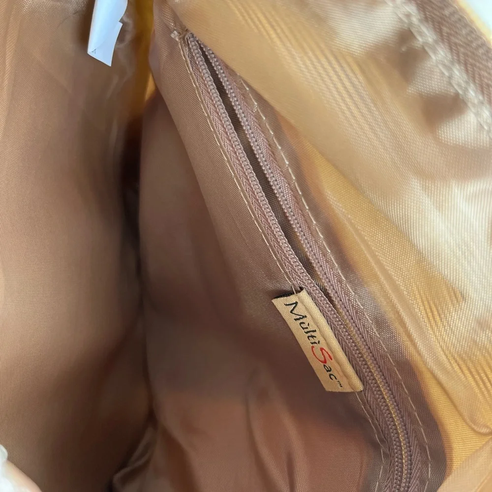 Multi Sac Women’s Stylish Brown and Tan Multisac Bag Hobo Crossbody