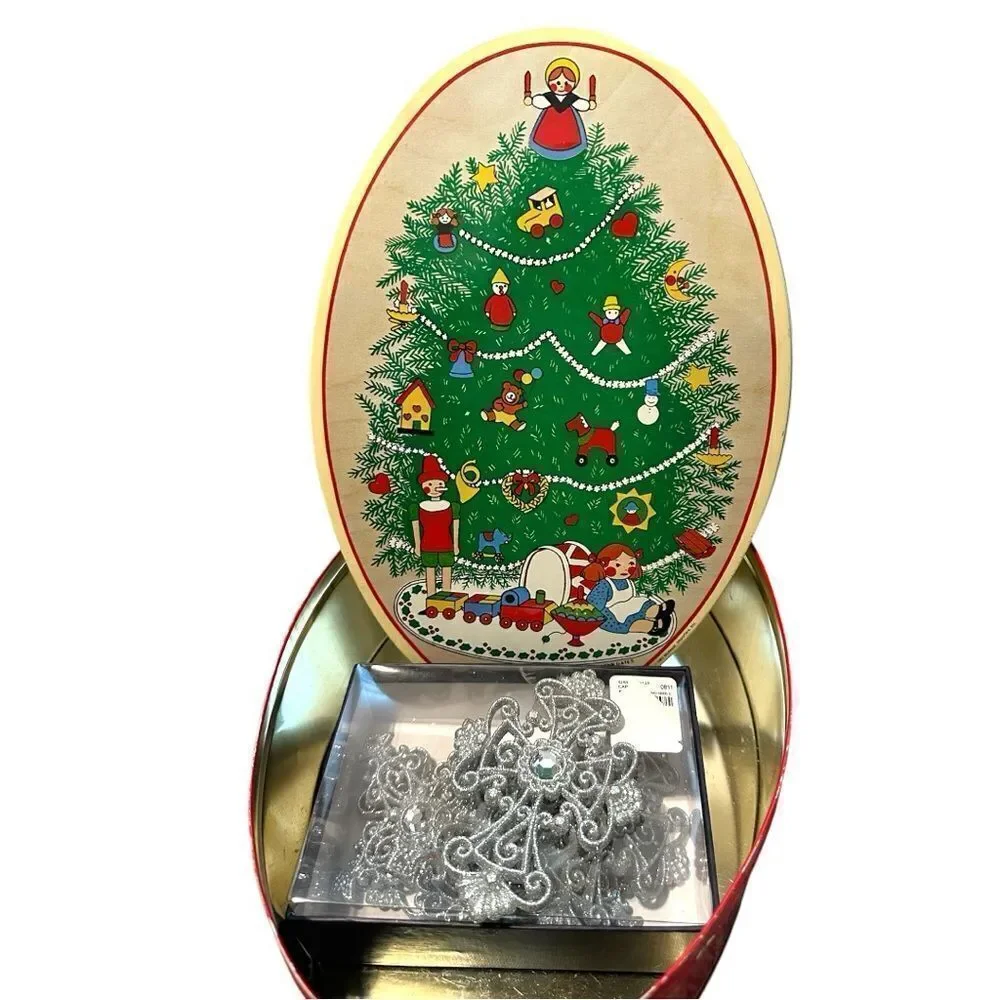 Silver Christmas Decoration Bundle lot