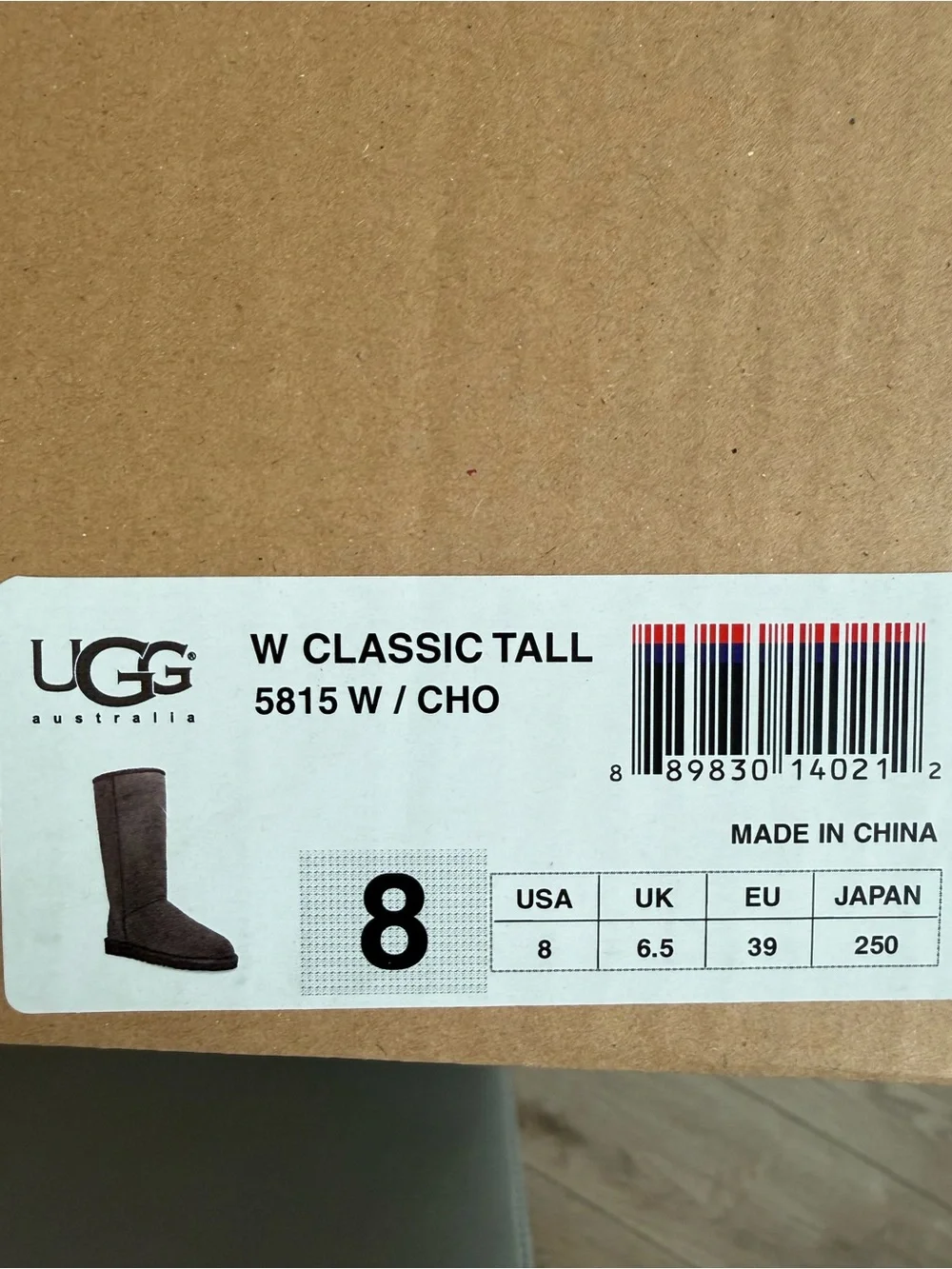 Women’s UGG: Classic Tall Brown Chocolate Suede Boots