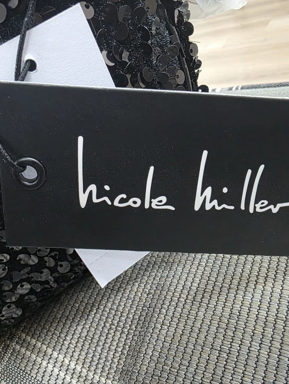 Nicole Miller sparkling sequin